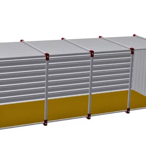 6m Universal Open Sided Container