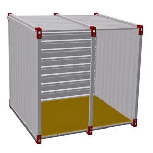 2.25m Universal Open Sided Container