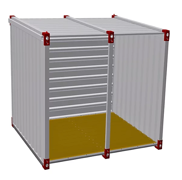 2.25m Universal Open Sided Container